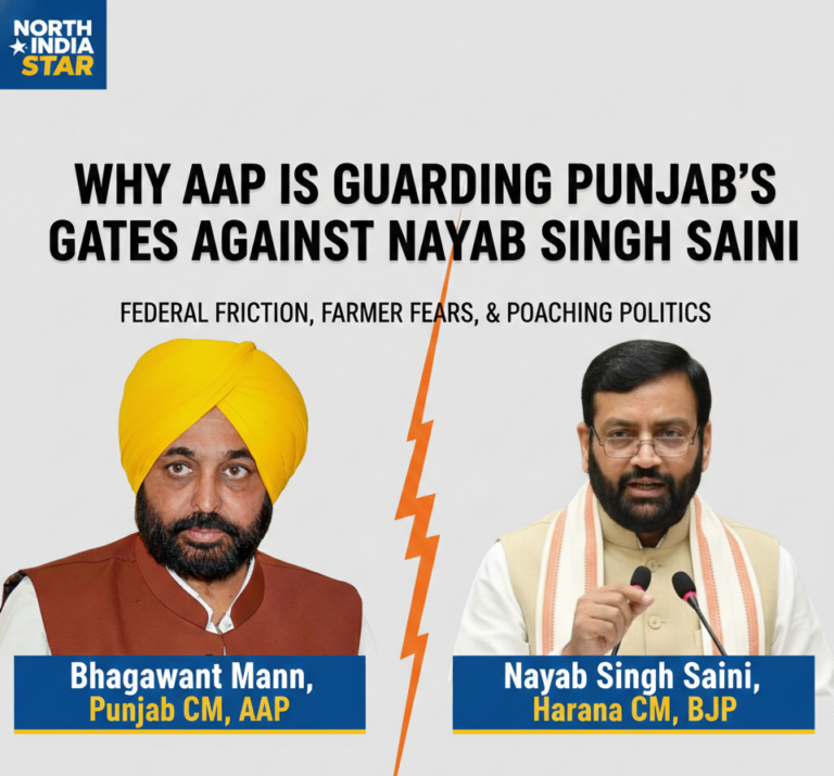 Why AAP is Guarding Punjab’s Gates Against Nayab Singh Saini