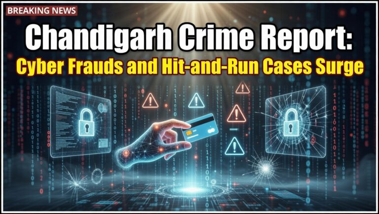 Chandigarh Crime Report: Police Constable Assaulted; Cyber Frauds and Hit-and-Run Cases Surge