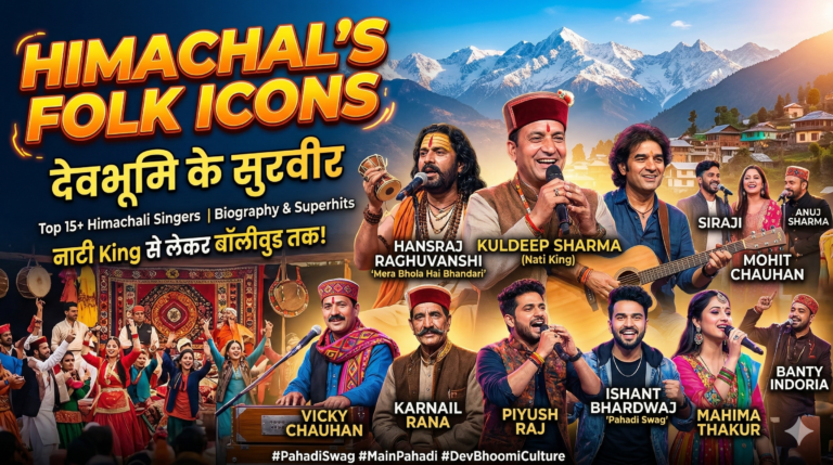 The Rhythm of the Hills: Top 15 Himachal Folk Singers